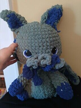 3/$8 Catthulhu Handmade Crochet Cat Creature Plush Stuffed Toy Kids Cthulhu Cat